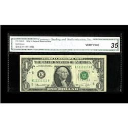Fr. 1908-E $1 1974 Federal Reserve Note. CGA Very Fine 