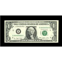 Fr. 1909-E $1 1977 Federal Reserve Note. Serial Number 