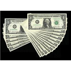 District Set Including Stars Fr. 1912-A-L and Fr. 1912- 