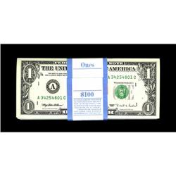 Fr. 1923-A $1 1995 Web Federal Reserve Note. Gem Crisp 