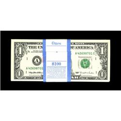 Fr. 1923-A $1 1995 Web Federal Reserve Note. Gem Crisp 