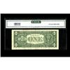 Image 2 : Fr. 1928-C $1 2003 Federal Reserve Note. CGA Extremely 