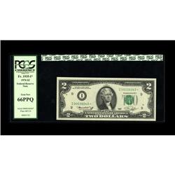 Fr. 1935-I* $2 1976 Federal Reserve Note. PCGS Gem New 