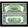 Image 2 : Fr. 1950-G $5 1928 Federal Reserve Note, Fr. 2050-G $20 