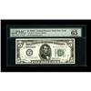Image 1 : Fr. 1951-B $5 1928A Federal Reserve Note. PMG Gem 65 