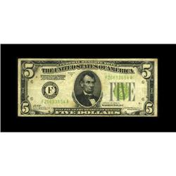 Fr. 1954-F $5 1928D Federal Reserve Note. Fine.Only Atl 