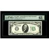 Image 1 : Fr. 2008-D* $10 1934C Federal Reserve Note. PMG Gem Unc 