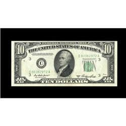 Fr. 2011-C $10 1950A Federal Reserve Note. Gem Crisp Un 