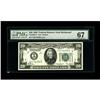 Image 1 : Fr. 2050-E $20 1928 Federal Reserve Note. PMG Superb Ge 