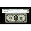 Image 1 : Fr. 2050-F $20 1928 Federal Reserve Note. CGA Gem Uncir 