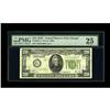Image 1 : Fr. 2053-G $20 1928C Federal Reserve Note. PMG Very Fin 