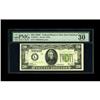 Image 1 : Fr. 2053-L $20 1928C Federal Reserve Note. PMG Very Fin 