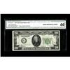 Image 1 : Fr. 2055-G* $20 1934A Mule Federal Reserve Note. CGA Ge 