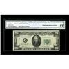 Image 1 : Fr. 2059-G* $20 1950 Federal Reserve Note. CGA Gem Unci 