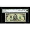 Image 1 : Fr. 2111-L* $50 1950D Federal Reserve Note. CGA Choice 