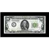 Image 1 : Fr. 2152-E $100 1934 Federal Reserve Note. About Uncirc 