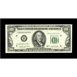 Fr. 2160-H* $100 1950C Federal Reserve Note. Choice Cri 