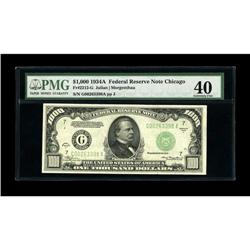 Fr. 2212-G $1000 1934A Federal Reserve Note. PMG Extrem 