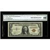 Image 1 : Fr. 2300 $1 1935A Hawaii Silver Certificate. CGA Gem Un 