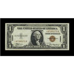 Fr. 2300* $1 1935A Hawaii Silver Certificate. Extremely 