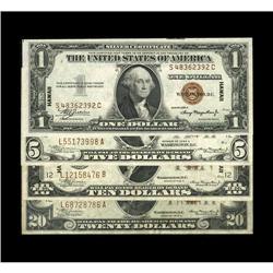 A Quartette of Hawaii Emergency NotesFr. 2300 $1 1935A 