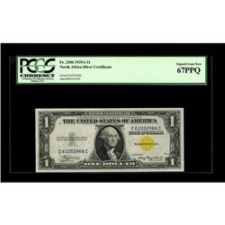 Fr. 2306 $1 1935A North Africa Silver Certificate. PCGS 