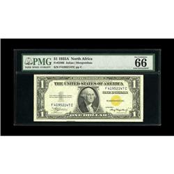 Fr. 2306 $1 1935A North Africa Silver Certificate. PMG 