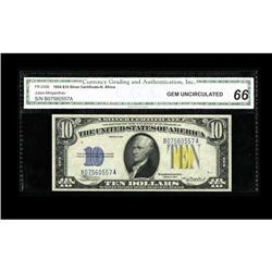 Fr. 2308 $10 1934 North Africa Silver Certificate. CGA 