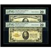 Image 1 : Fr. 2400 $10 1928 Gold Certificate, Fr. 2402 $20 Gold C 