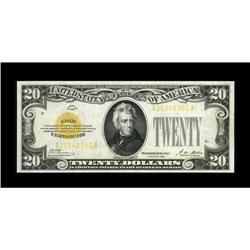 Fr. 2402 $20 1928 Gold Certificate. Choice Crisp Uncirc 