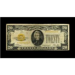 Fr. 2402* $20 1928 Gold Certificate. Fine.A very challe 