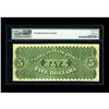Image 2 : Fr. 2 $5 1861 Demand Note PMG Very Fine 25 EPQ. A solid 