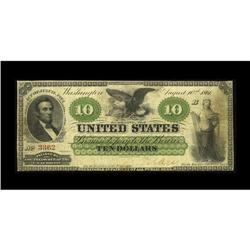 Fr. 8 $10 1861 Demand Note Fine. We originally sold thi 