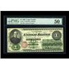 Image 1 : Fr. 16 $1 1862 Legal Tender PMG About Uncirculated 50. 