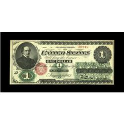 Fr. 16 $1 1862 Legal Tender Extremely Fine. This three 