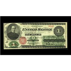 Fr. 16 $1 1862 Legal Tender Very Fine. The edges and pa 