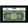Image 2 : Fr. 17a $1 1862 Legal Tender CGA Choice Uncirculated 64 