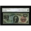 Image 1 : Fr. 18 $1 1869 Legal Tender CGA Choice Uncirculated 64. 