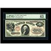 Image 1 : Fr. 20 $1 1875 Legal Tender PMG Choice Uncirculated 63 