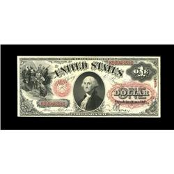 Fr. 26 $1 1875 Legal Tender Extremely Fine. A couple to 