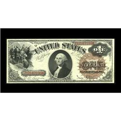 Fr. 28 $1 1880 Legal Tender Extremely Fine. Excellent c 