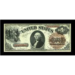 Fr. 29 $1 1880 Legal Tender New. The bottom margin is h 