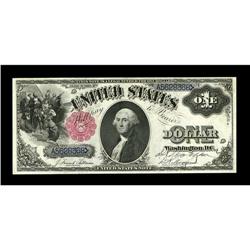 Fr. 35 $1 1880 Legal Tender Courtesy Autograph Superb G 