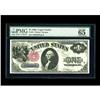 Image 1 : Fr. 35 $1 1880 Legal Tender PMG Gem Uncirculated 65. We 