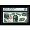 Image 1 : Fr. 36 $1 1917 Legal Tender PMG Superb Gem Unc 67EPQ. E 