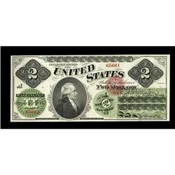 Fr. 41 $2 1862 Legal Tender Choice About New. frun our 