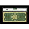 Image 2 : Fr. 41 $2 1862 Legal Tender CGA Very Fine 20. A problem 