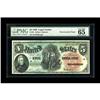 Image 1 : Fr. 64 $5 1869 Legal Tender PMG Gem Uncirculated 65 EPQ 