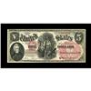 Image 1 : Fr. 66 $5 1875 Legal Tender Choice About New. A hint of 