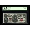 Image 1 : Fr. 83 $5 1907 Legal Tender PCGS Choice About New 58. W 